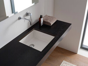 Изображение товара Раковина встраиваемая Scarabeo Gaia-Tech-Miky 8089 квадратная белая Италия