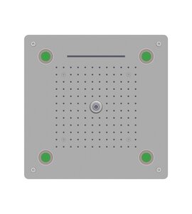 Изображение товара Верхний душ RGW Shower Panels SP-73, 21140273-01, 50 х 50 см, 4 режима струи, хром