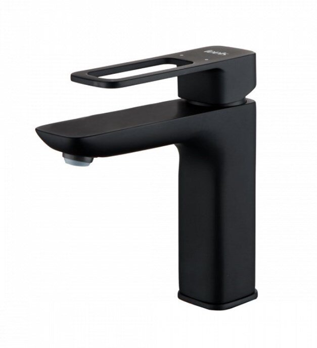 Изображение товара Смеситель для раковины Iddis Slide SLIBL00i01 черный латунь 10 лет гарантии