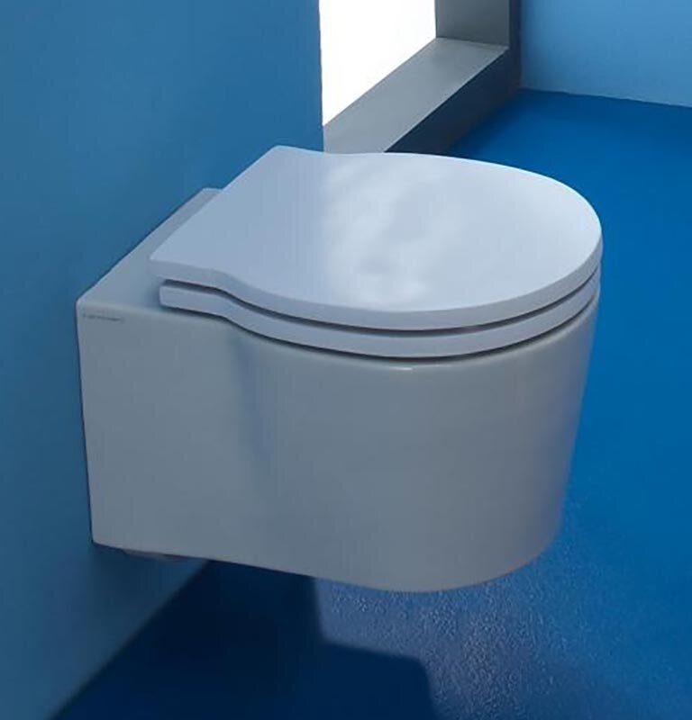 Изображение товара Подвесной детский унитаз Scarabeo Bucket 8815 белый фаянс