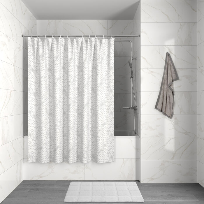 Изображение товара Штора для ванной комнаты Iddis Decor 180x180 см водоотталкивающая полиэстер Изображение товара Штора для ванной комнаты Iddis Decor 180x180 см водоотталкивающая полиэстер
