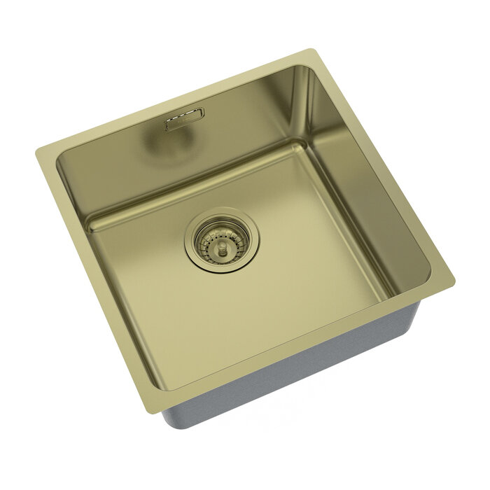 Изображение товара Кухонная мойка Iddis Edifice EDI44B0i77 44x44 см бронза