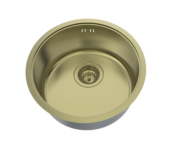 Изображение товара Кухонная мойка Iddis Edifice EDI42B0i77 42.5 x 42.5 x 18 см бронза