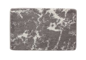 Изображение товара Коврик для ванной комнаты Iddis Decor 50x80 см серый антискользящий полиэстер