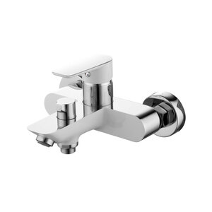 Изображение товара Смеситель Iddis Cloud CLOSB02i02WA для ванны, белый/хром