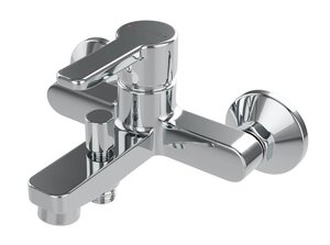 Изображение товара Смеситель для ванны и душа Iddis Sena SENSB00i02WA, хром, вертикальный монтаж