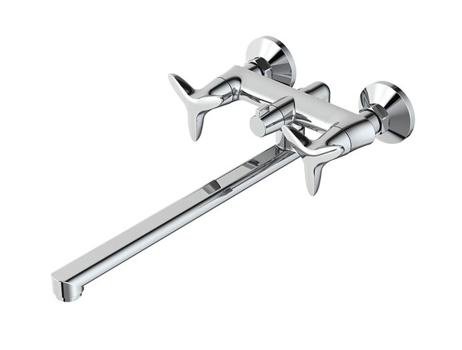 Изображение товара Смеситель для ванны с длинным изливом и поворотом Iddis Copter COPSBL2i10WA хром