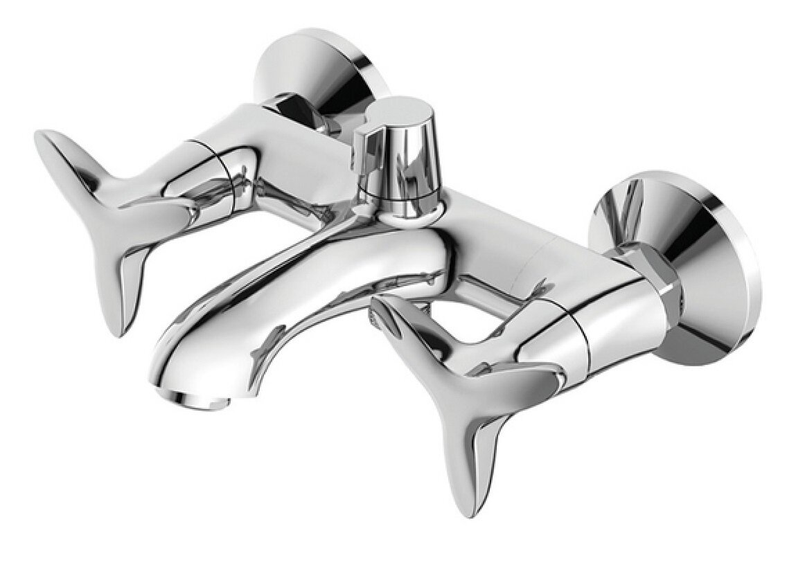 Изображение товара Смеситель для ванной и душа Iddis Copter COPSB02i02WA хром 10 лет гарантии