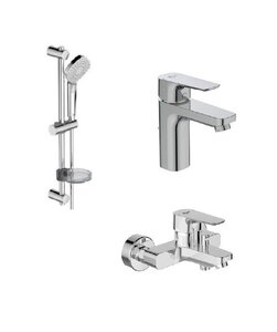 Изображение товара Набор смесителей для ванной Ideal Standard «Ceraplan III 3 в 1» BD005AA, хром
