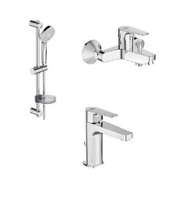 Изображение товара Комплект смесителей Ideal Standard «Esla 3 в 1» BC264AA, хром