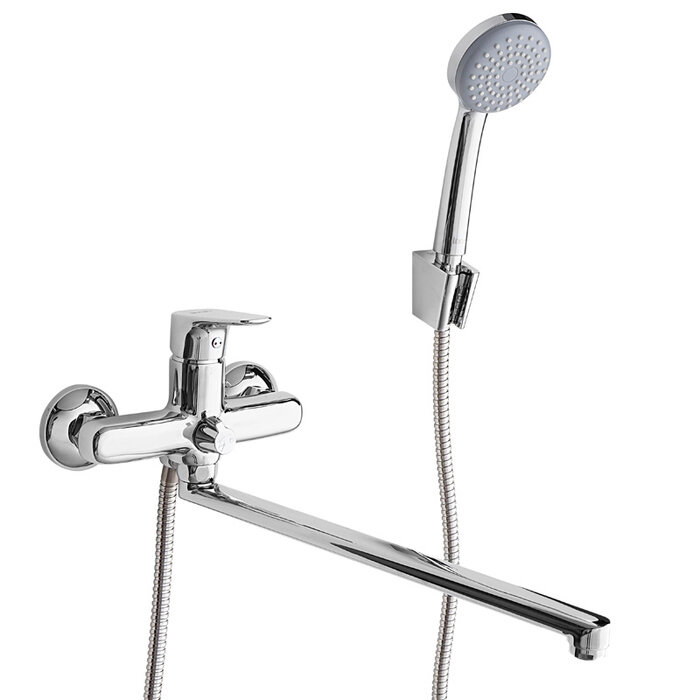 Изображение товара Смеситель для ванны и душа Iddis Zodiac ZODSBL2i10 с длинным изливом, хром