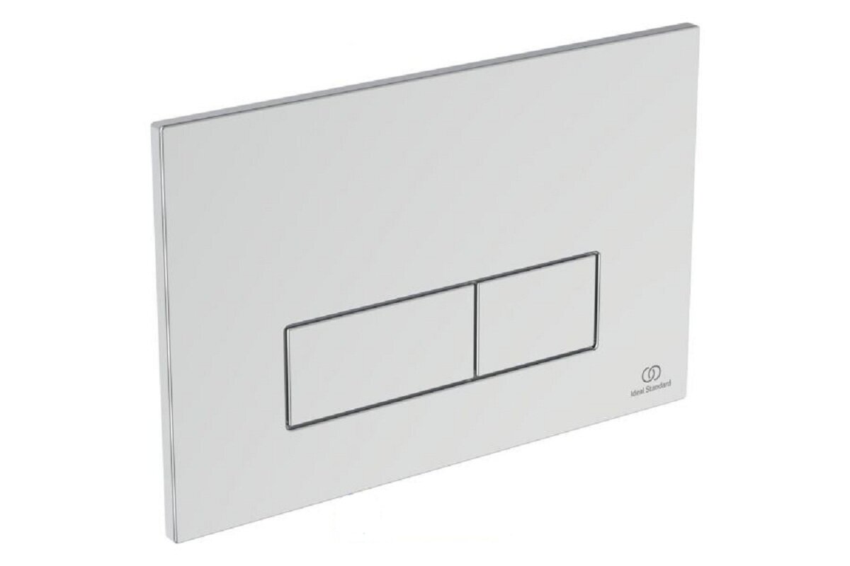 Изображение товара Клавиша для унитаза Ideal Standard Oleas M2 механическая матовая хром Изображение товара Клавиша для унитаза Ideal Standard Oleas M2 механическая матовая хром