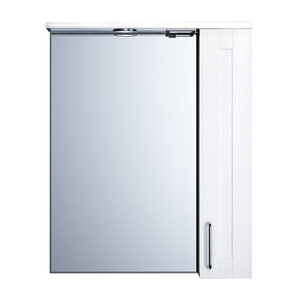 Изображение товара Зеркальный шкаф Iddis Sena SEN6000i99 60 см, с подсветкой, белый/дерево