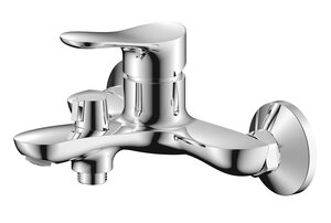 Изображение товара Смеситель Zenta Вейв Z2703 для ванны и душа хром однорычажный