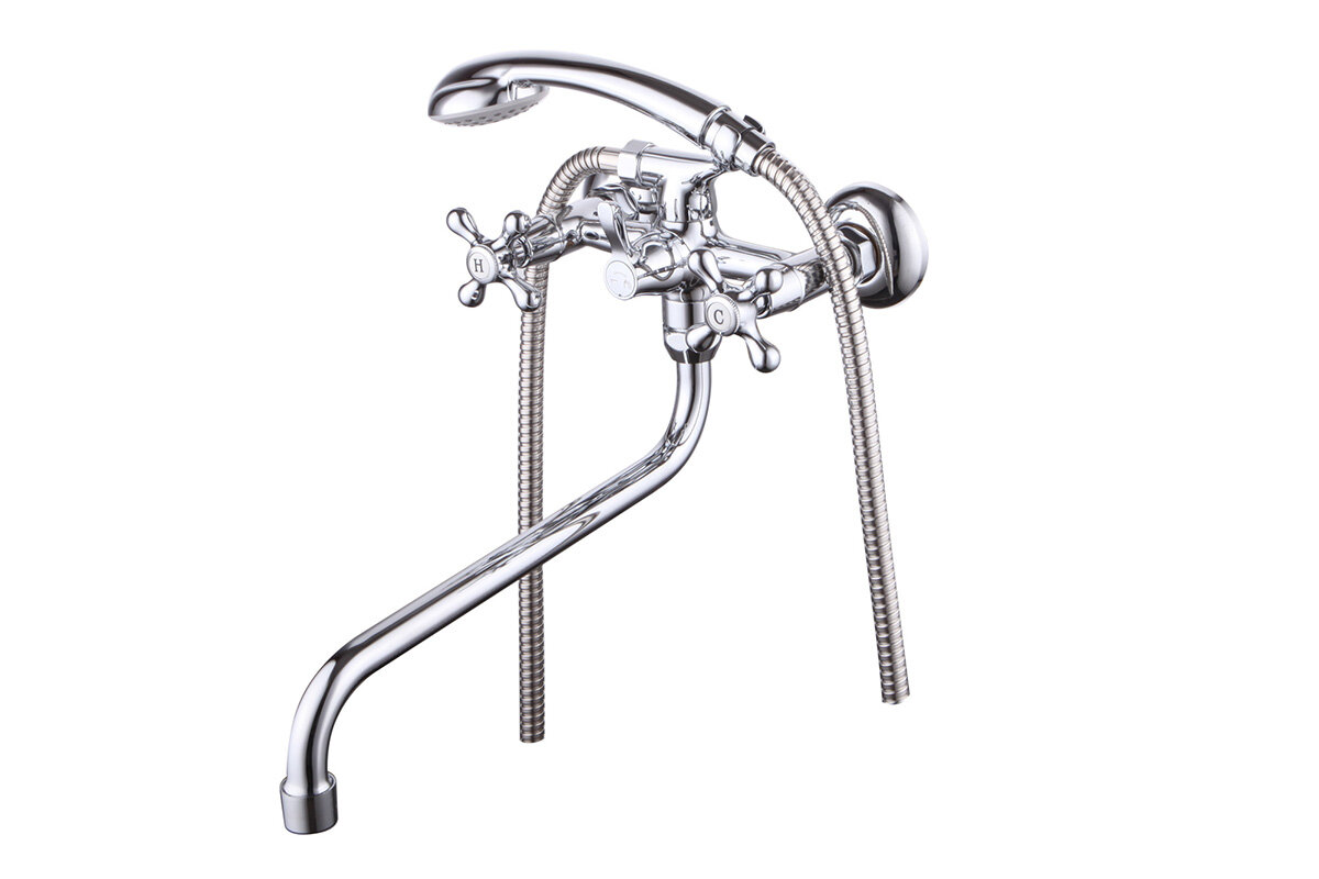 Изображение товара Смеситель Zenta Ларго Z3002 для ванны и душа, хром