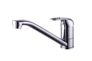 Изображение товара Смеситель Zenta Лайм Z1501 для кухни хром однорычажный с плоским изливом