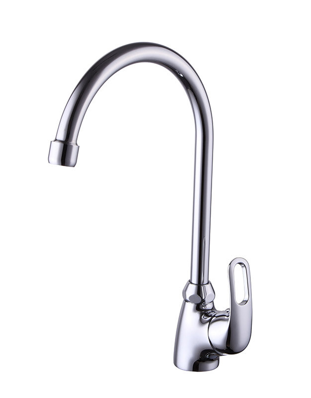 Изображение товара Смеситель для кухни Zenta Лайм Z1507 хром однорычажный поворотный