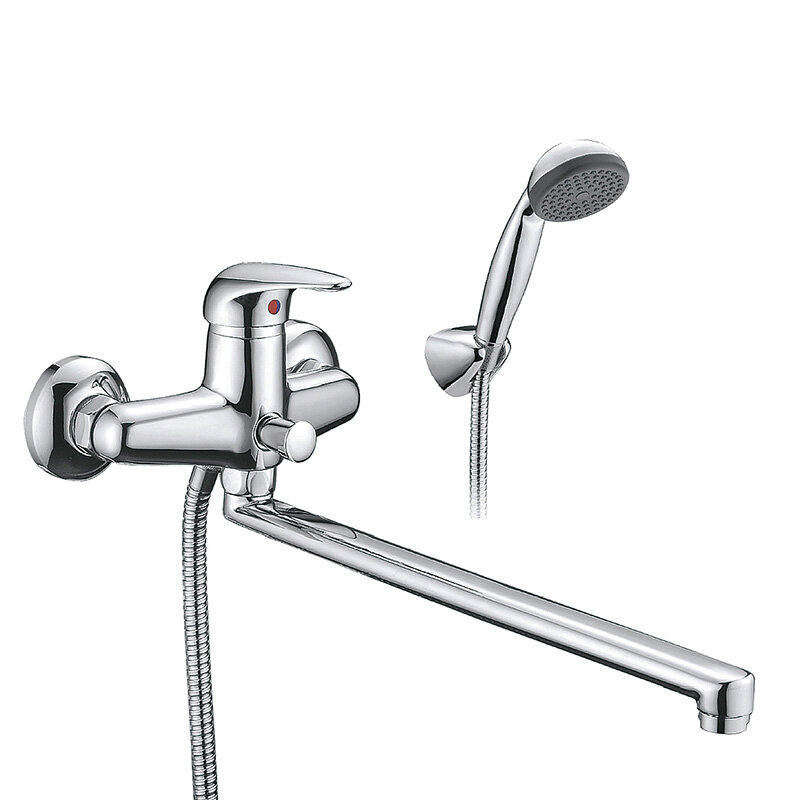 Изображение товара Смеситель для ванны и душа Smartsant Смарт-Реал SM033502AA хромованный универсальный