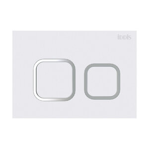 Изображение товара Клавиша смыва Iddis Unifix UNI40MWi77 универсальная, белый матовый