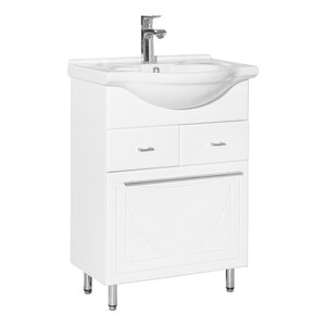 Изображение товара Тумба под раковину Style Line Лана 60 СС-00002253, 60 см, напольная, белая