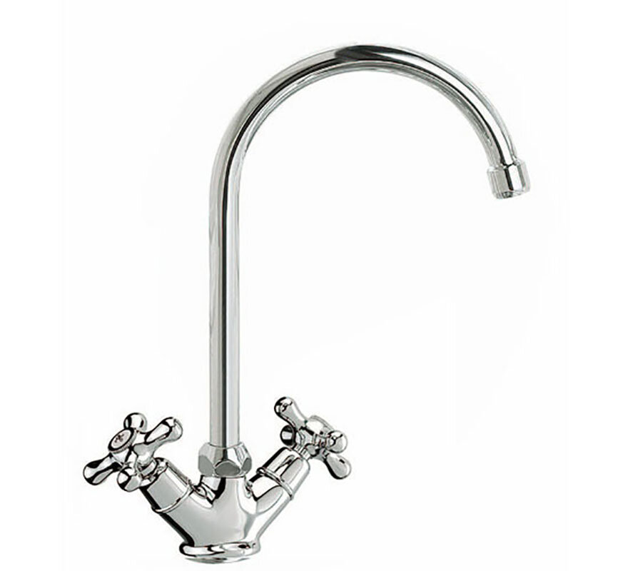 Изображение товара Смеситель для кухни Smartsant Смарт-Кросс SM110007AA хром поворотный излив