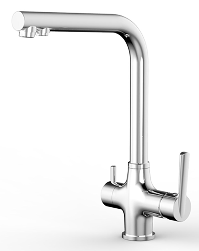 Изображение товара Смеситель Smartsant SM134041AA для кухни, хром, 20.8 см излив