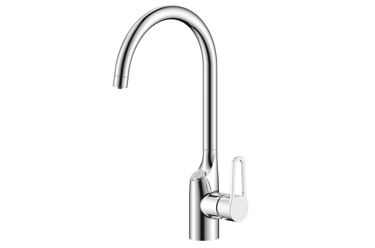 Изображение товара Смеситель Smartsant Sm134043AA для кухни, хром, U-образный излив