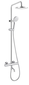 Изображение товара Душевая система Smartsant Смарт SM1209AA термостатическая, с изливом, хром
