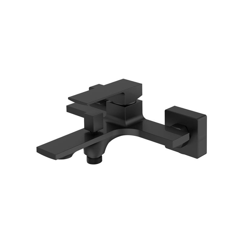 Изображение товара Современный черный матовый смеситель для ванны и душа Orange Lutz M04-100b Изображение товара Современный черный матовый смеситель для ванны и душа Orange Lutz M04-100b