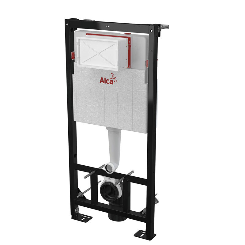 Изображение товара Инсталляция AlcaPlast AM101/1120W для деревянных домов с двухрежимным сливом Изображение товара Инсталляция AlcaPlast AM101/1120W для деревянных домов с двухрежимным сливом