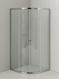 Изображение товара Душевой уголок Agger A01, A01-090TCR/G, 90 х 90 см, без поддона, стекла прозрачные, профиль хром