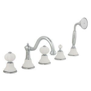 Изображение товара Смеситель Migliore Olivia 19005 для ванны хром ретро дизайн двухвентильный