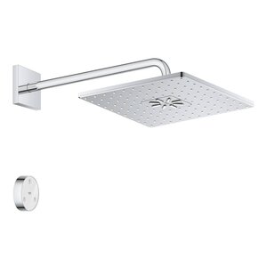 Изображение товара Верхний душ Grohe Rainshower 310 SmartConnect 26642000, 31 x 31 x 6.6 см, 2 режима струи, с держателем, хром