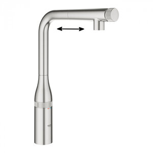 Изображение товара Смеситель для кухонной мойки Grohe Essence SmartControl, 31615DC0, суперсталь