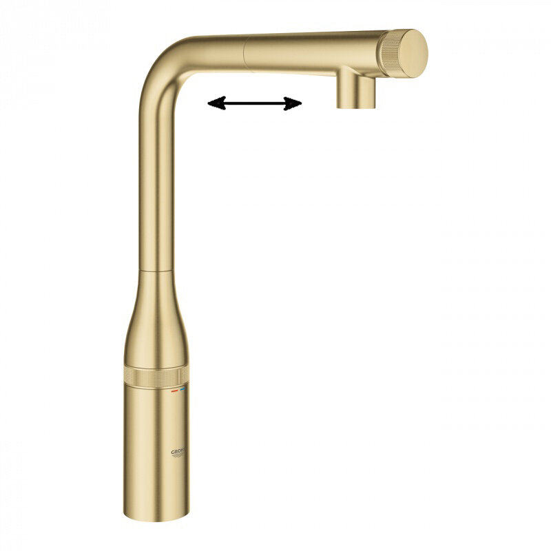 Изображение товара Смеситель для кухонной мойки Grohe Essence SmartControl, 31615GN0, холодный рассвет матовый