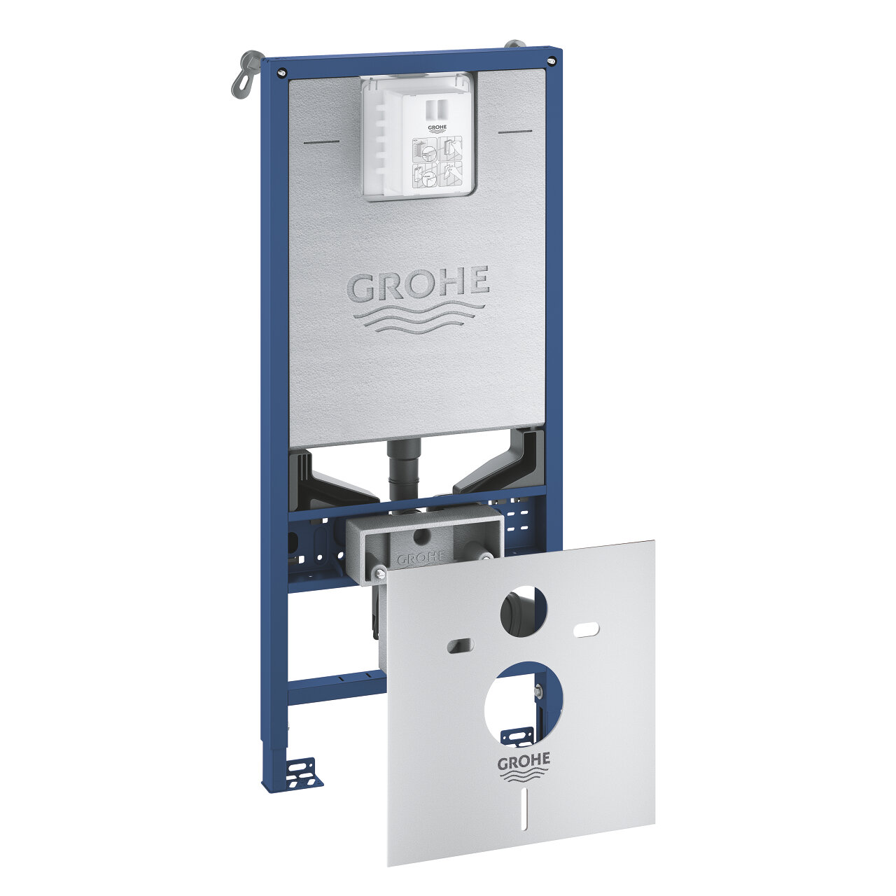 Изображение товара Инсталляция (3 в 1) Grohe Rapid SLX 39598000 для подвесного унитаза Изображение товара Инсталляция (3 в 1) Grohe Rapid SLX 39598000 для подвесного унитаза