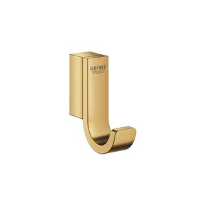 Изображение товара Крючок одинарный Grohe Selection 41039GN0 золото матовое современный дизайн надежное крепление