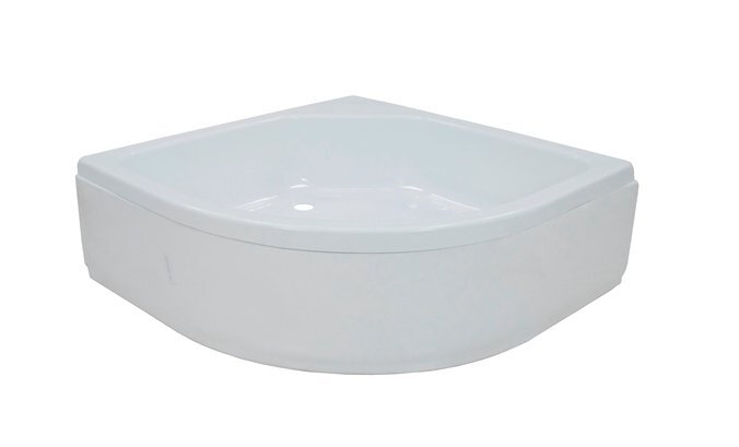 Изображение товара Поддон душевой Triton ПД7 100x100 см четверть круга акрил белый