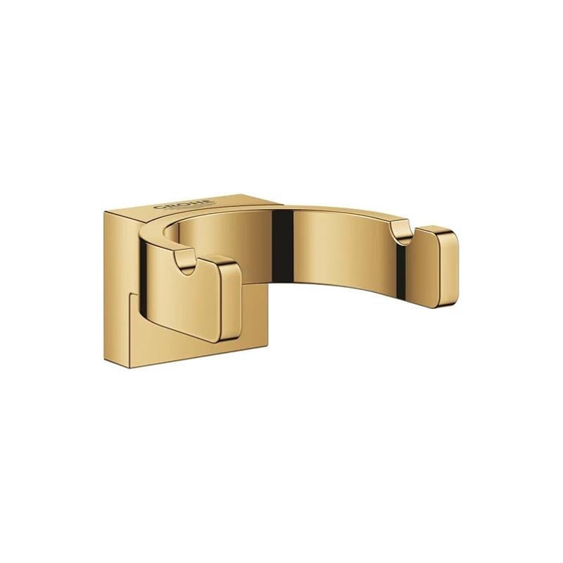 Изображение товара Крючок двойной Grohe Selection 41049GL0, золото глянцевое Изображение товара Крючок двойной Grohe Selection 41049GL0, золото глянцевое
