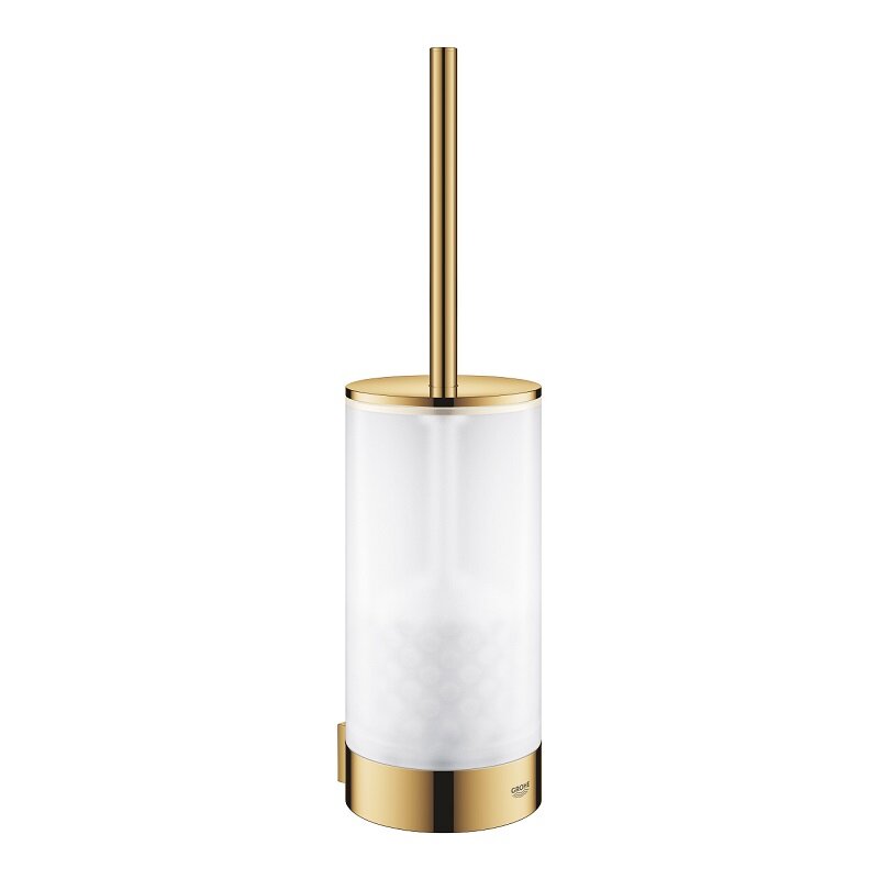 Изображение товара Ершик для туалета с держателем Grohe Selection 41076GL0, золото глянцевое Изображение товара Ершик для туалета с держателем Grohe Selection 41076GL0, золото глянцевое