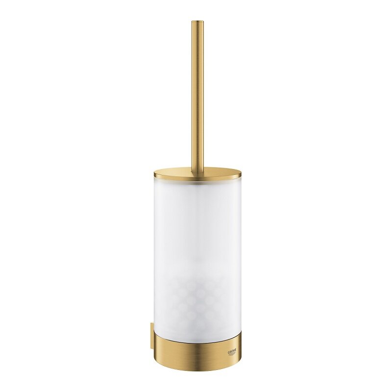 Изображение товара Ершик для туалета с держателем Grohe Selection 41076GN0, золото матовое