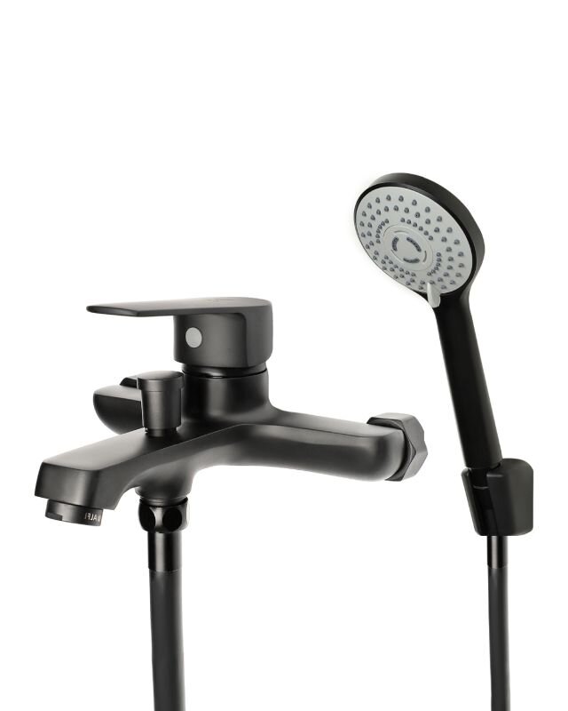 Изображение товара Смеситель для ванны и душа Orange Loop M26-100B черный матовый Германия