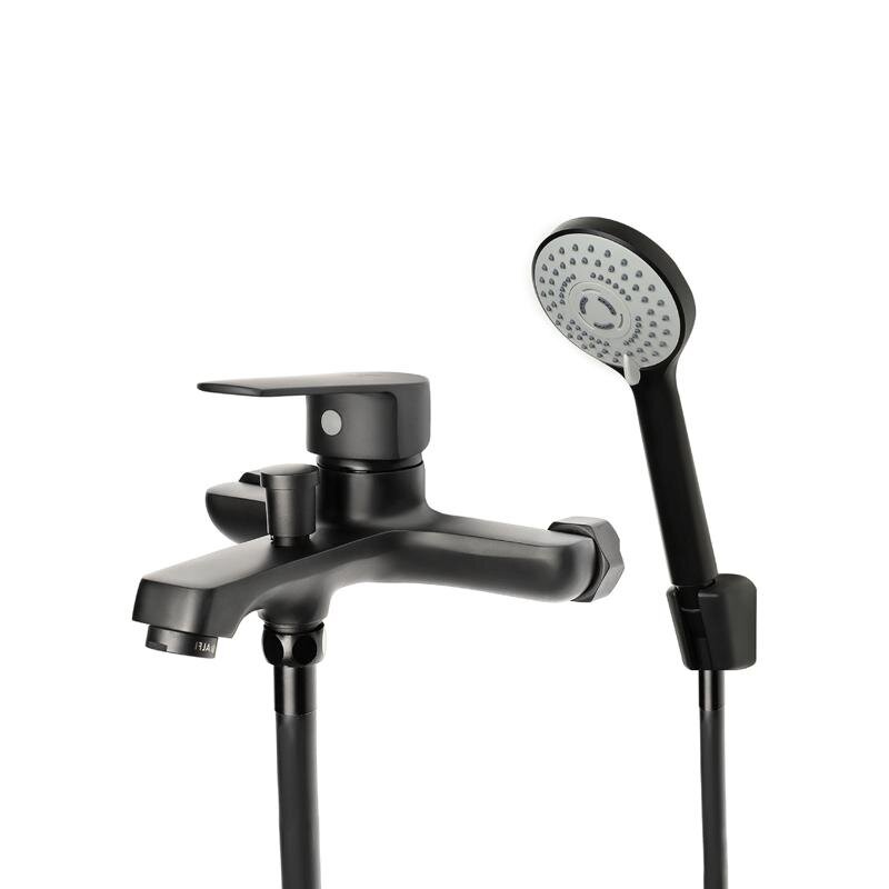 Изображение товара Смеситель для ванны и душа Orange Loop M26-100B черный матовый Германия Изображение товара Смеситель для ванны и душа Orange Loop M26-100B черный матовый Германия