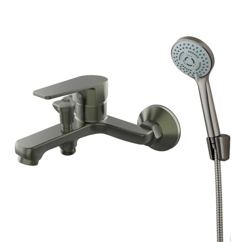 Изображение товара Смеситель Orange Loop M26-100GR для ванны и душа, графит матовый, Германия