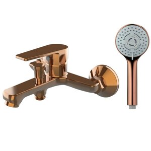 Изображение товара Смеситель Orange Loop M26-100RG для ванны и душа, розовое золото