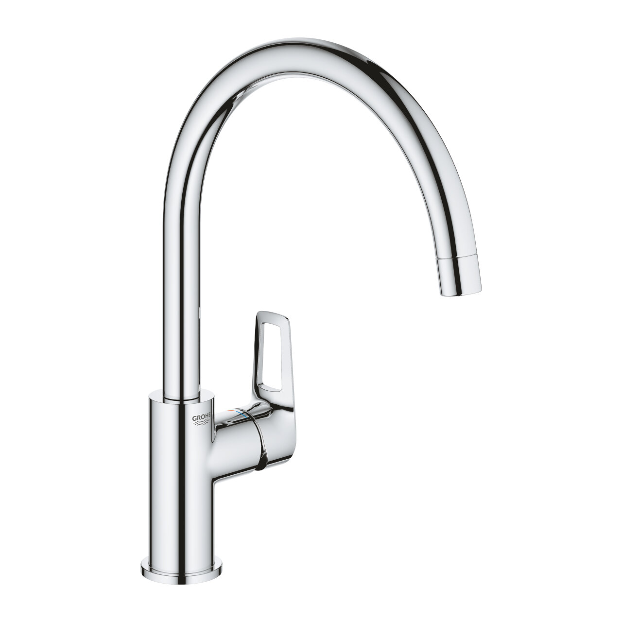 Изображение товара Смеситель Grohe BauLoop 31368001 хром с поворотным изливом 360°