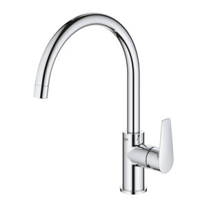 Изображение товара Смеситель для кухонной мойки Grohe BauEdge, 31233001, хром