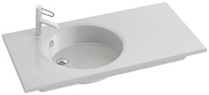 Изображение товара Раковина-столешница Jacob Delafon Odeon Rive Gauche EXAU112-Z-00, 101 см