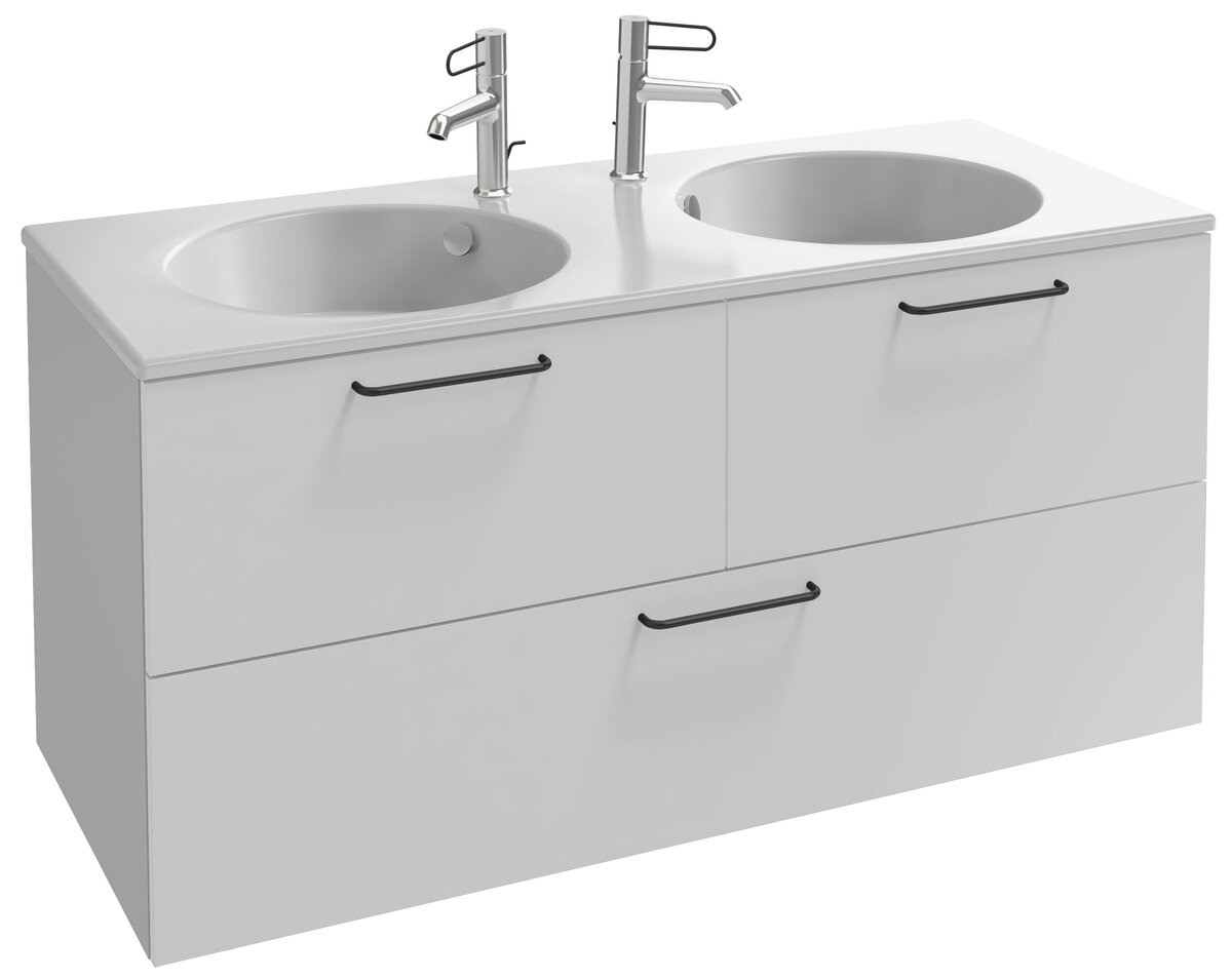 Изображение товара Тумба под раковину Jacob Delafon Odeon Rive Gauche 120 см белая