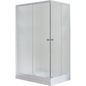 Изображение товара Душевой уголок Royal Bath RB8120HP-C L/R, 120 х 80 х 198 см, стекло матовое, профиль белый
